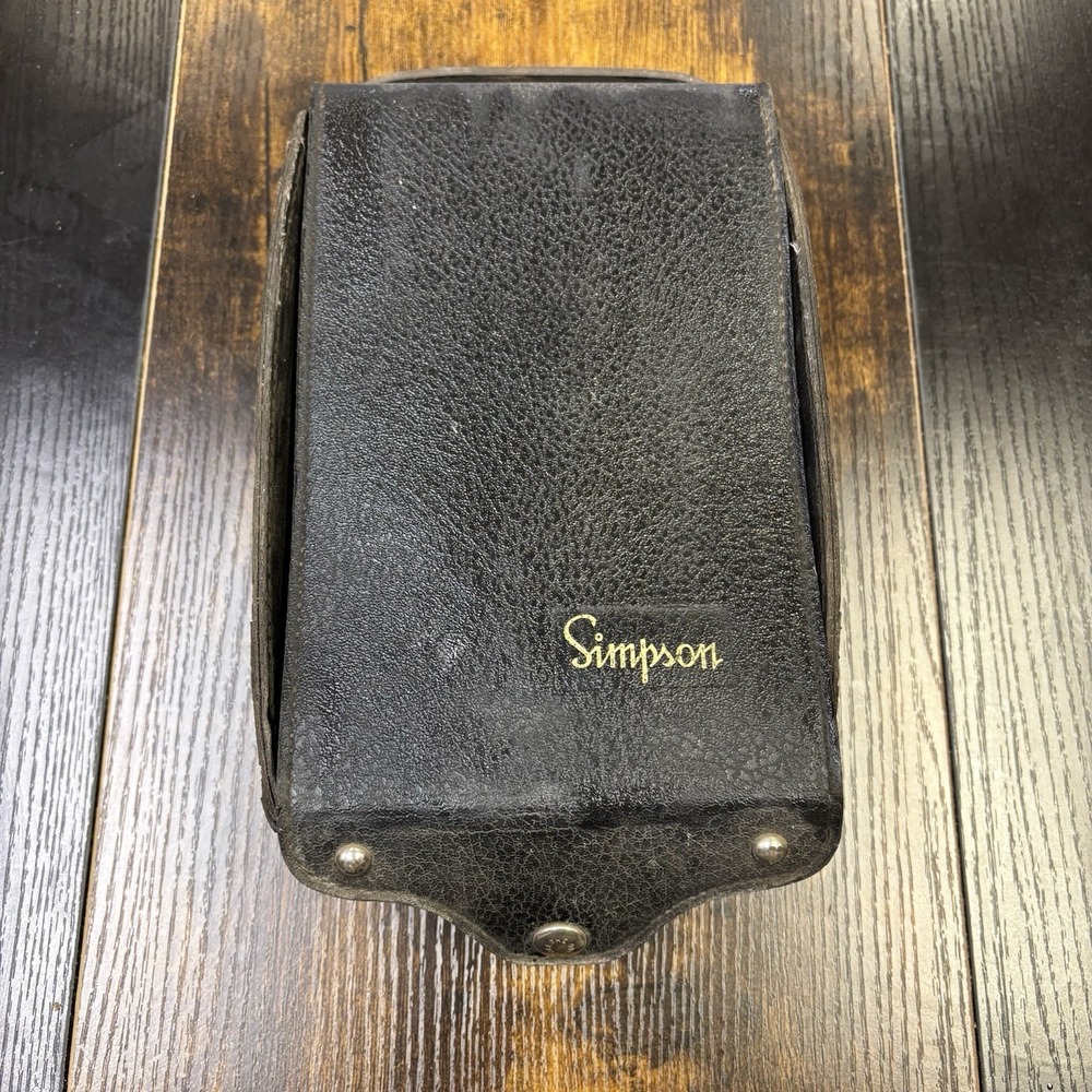 Simpson 260‎ Series 8 meter Volt OHM multimeter- With Soft Case.  VINTAGE